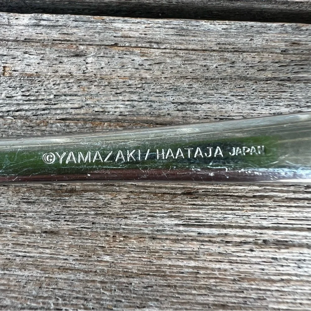 Yamazaki Haataja Japan Aquatique Stainless Steel 4-Piece Soup Spoon Set 8”